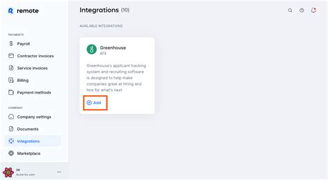 Remotive integration – Greenhouse Support.